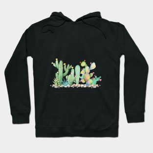 Bohemian Glam Cactus Hoodie